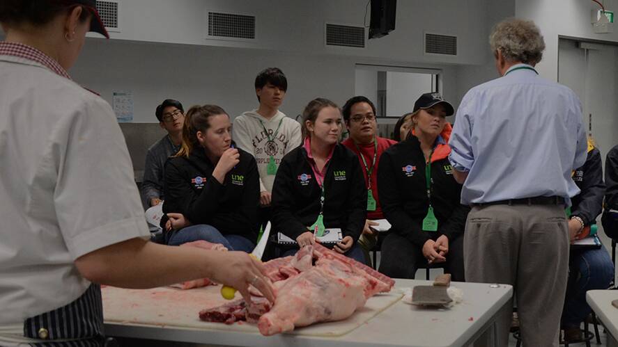 The Intercollegiate Meat Judging Association (ICMJ) has postponed its flagship national conference and competition due to be held in Wagga next week due to COVID-19 restrictions. Picture: ICMJ
