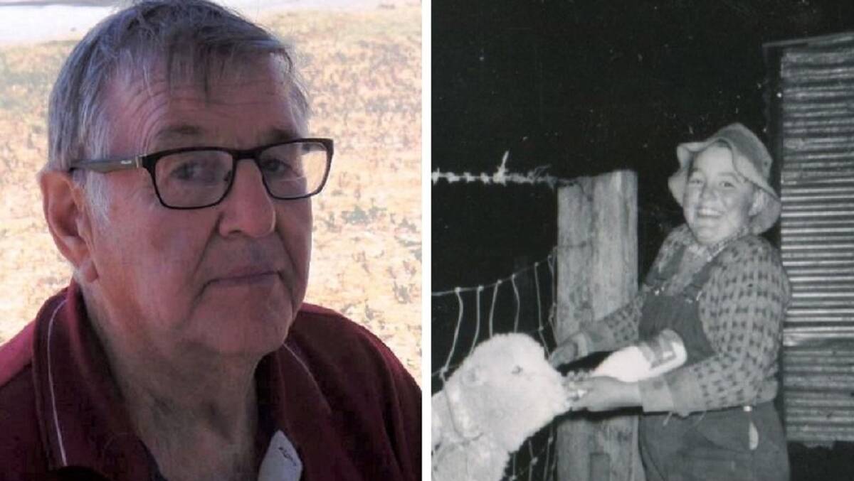 COMMUNITY MAN: Peter Burkinshaw has been remembered as a family and community man who loved working on the land. He lived in the Wagga district all his life. He started sheep farming as a child. Pictures: Supplied