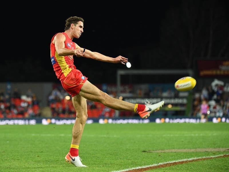 Ben King kicked 17 goals in his 14 games for Gold Coast in his AFL rookie season.
