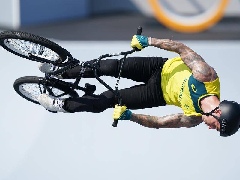 Logan Martin won the first ever BMX gold medal at the Olympic Games.