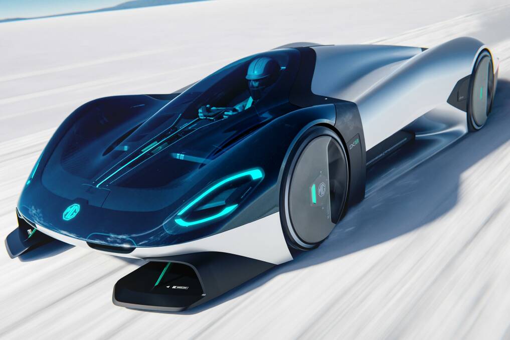 MG reveals wild electric hypercar concept