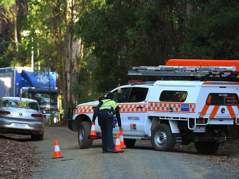 Investigators will spend at least three days at the site of a chopper accident north of Melbourne.