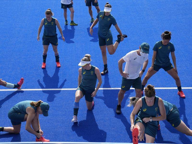 The Hockeyroos are preparing for their Games opener in Tokyo, aiming for a first medal since 2000.