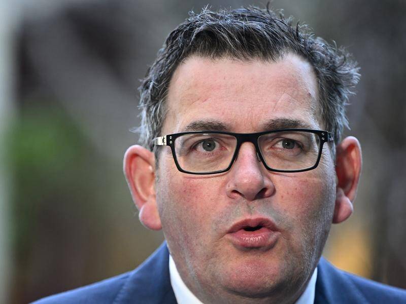Daniel Andrews is promising 'the biggest health infrastructure project in our nation's history'. (Joel Carrett/AAP PHOTOS)