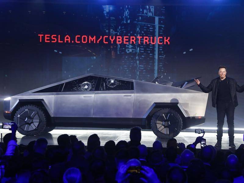Elon Musk introduced the Cybertruck in Tesla's bid to take on the workhorse pick-up truck market.