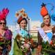 Rhondda Cochrane, Leeton, Sally Martin, Canberra, and Elizabeth Paterson, Griffith, were all winners in the Fashions on the Field. Pictures by Kim Woods